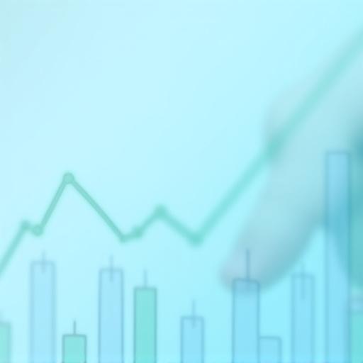 A graph showing upward trending performance metrics.